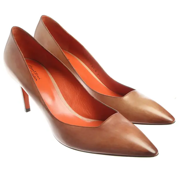 Pumps in Braun, , Santoni