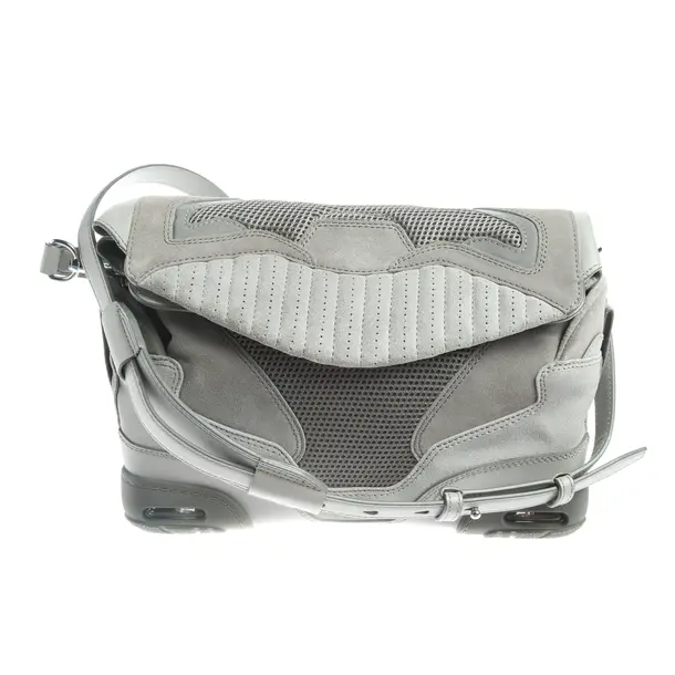 Schultertasche in Grau, Leder, Alexander Wang