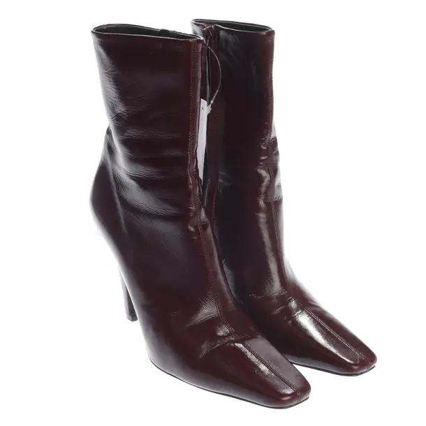 Ankle Boots in Red, , Saint Laurent
