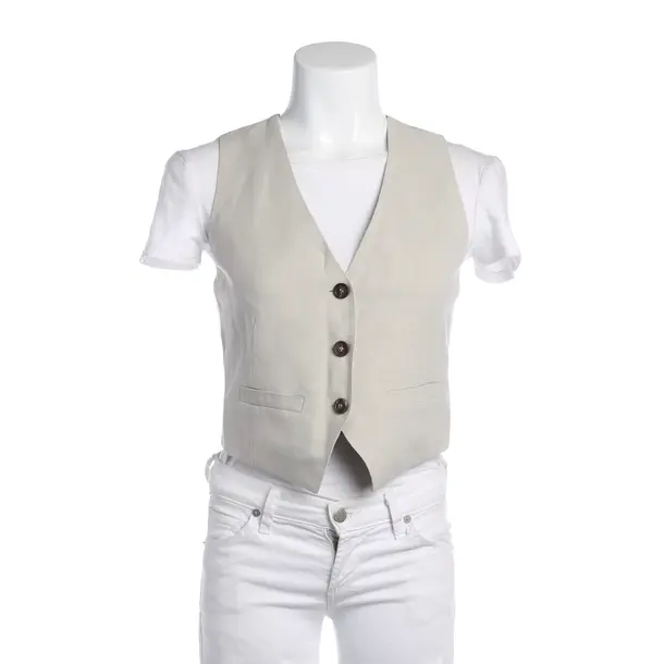 Vest in Gray, Viscose, Brunello Cucinelli