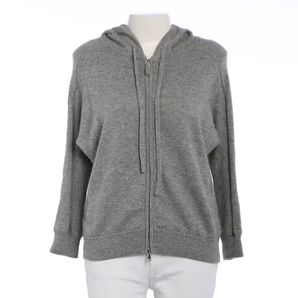 Strickjacke in Grau, Baumwolle, Allude