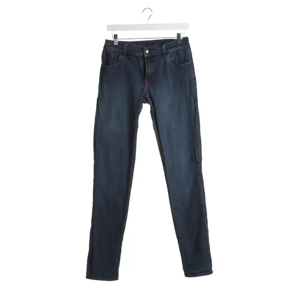 Jeans Straight Fit in Blau, Baumwolle, Emporio Armani