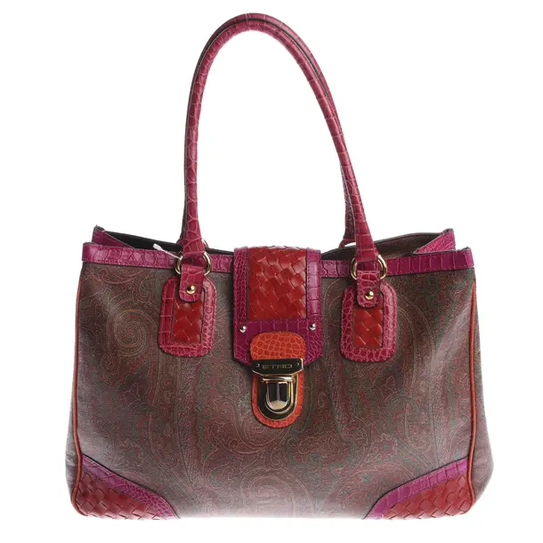 Shoulder Bag in Multicolored, Leather, Etro