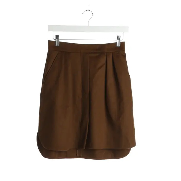Skirt in Brown, Wool, Max Mara