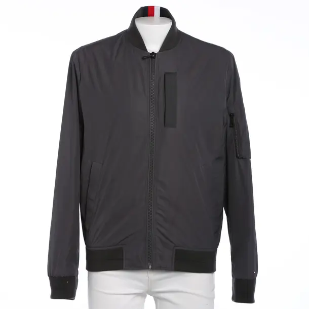 Bomberjacke in Grau, Polyester, Tommy Hilfiger