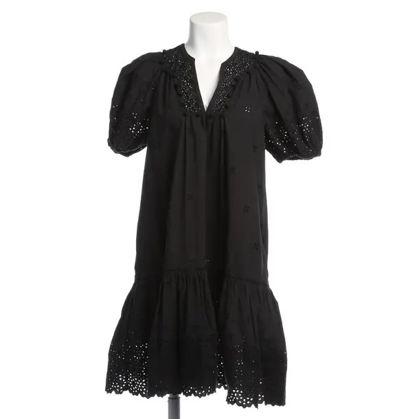 Kleid in Schwarz, Baumwolle, Ulla Johnson