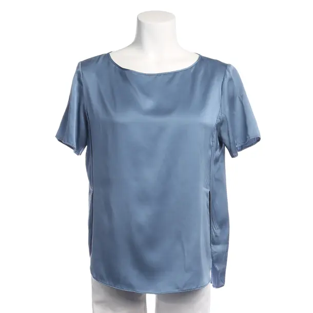 Bluse in Blau, Seide, Drykorn