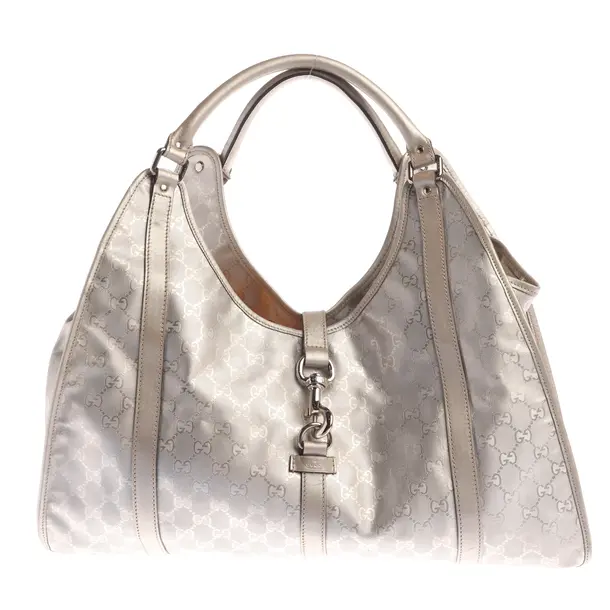 Hobo Bag in Grau, Polyvinyl, Gucci