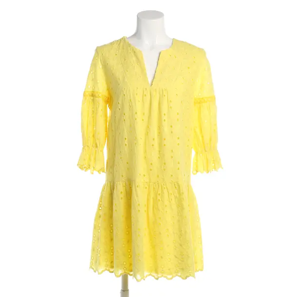 Kleid in Gelb, Baumwolle, Ana Alcazar