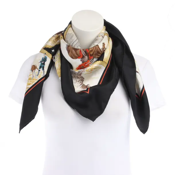 Shawl in Multicolored, Silk, Hermès