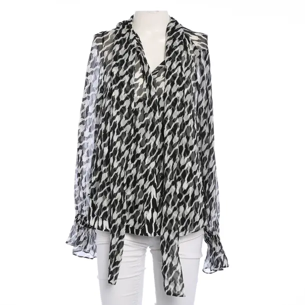 Blouse in White, Polyester, Diane von Furstenberg
