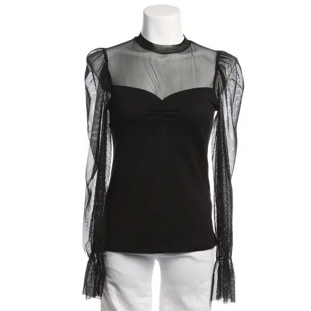 Bluse in Schwarz, Polyester, Maje