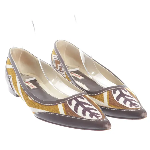 Ballerinas in Mehrfarbig, , Marni