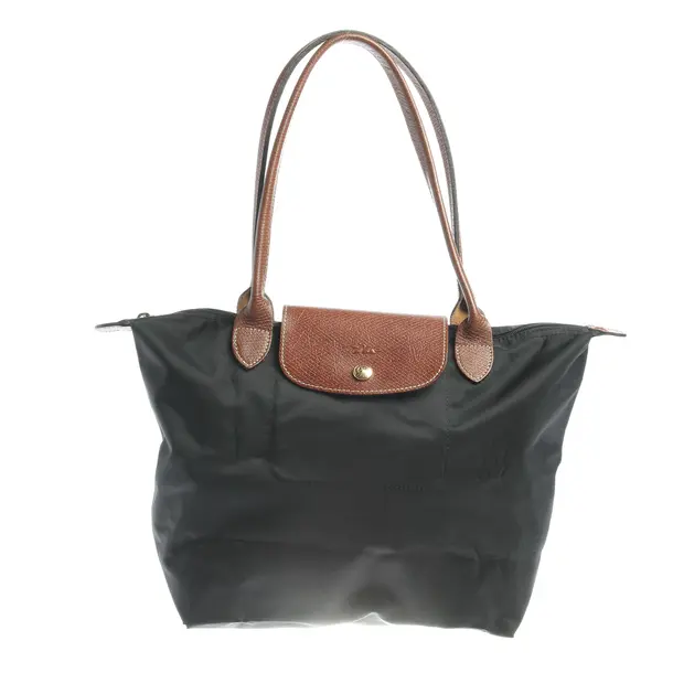 Shoulder Bag in Black, Polyester, Longchamp