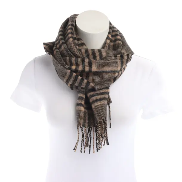 Schal in Braun, Baumwolle, Hugo Boss Black Label