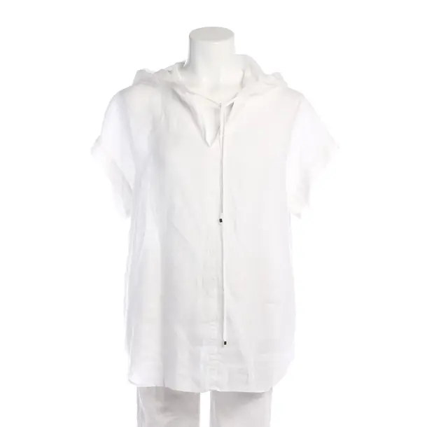 Bluse in Weiß, Leinen, Antonelli