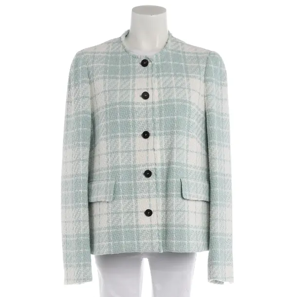 Mid-Season Jacket in Blue, Cotton, Windsor