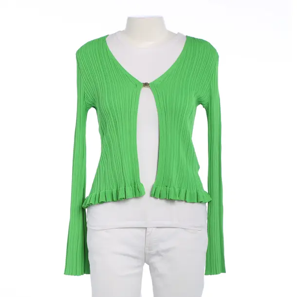 Cardigan in Green, Viscose, Maje