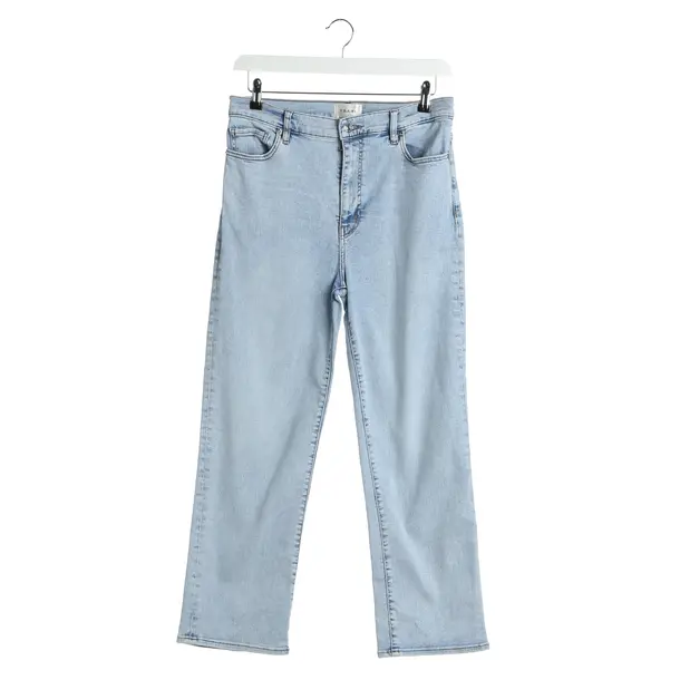 Jeans Straight Fit in Blau, Baumwolle, Frame