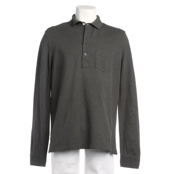 Long Sleeve Shirt in Gray, Cotton, Polo Ralph Lauren
