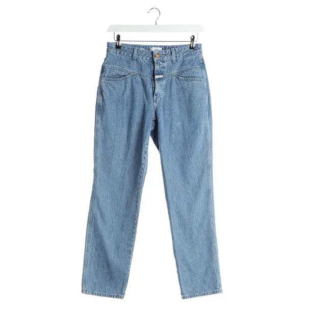 Jeans Straight Fit in Blau, Baumwolle, Closed