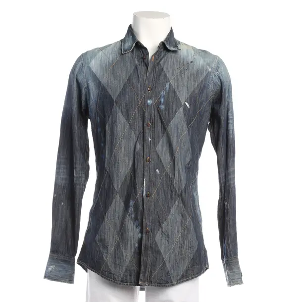 Denim Shirt in Multicolored, Cotton, Dsquared