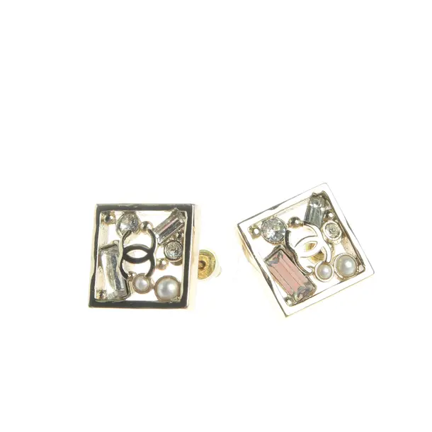 Earrings in Multicolored, Metal (metallic, metallized), Chanel
