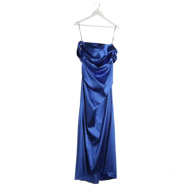 Cocktailkleid in Blau, Acetat, Talbot Runhof