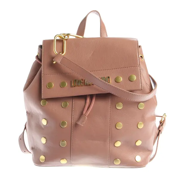 Rucksack in Rosa, Polyvinyl, Love Moschino