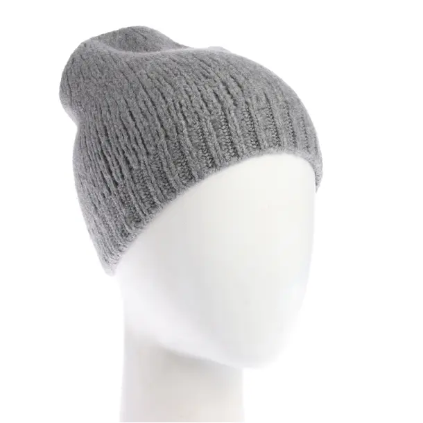 Beanie in Gray, Wool, Fabiana Filippi