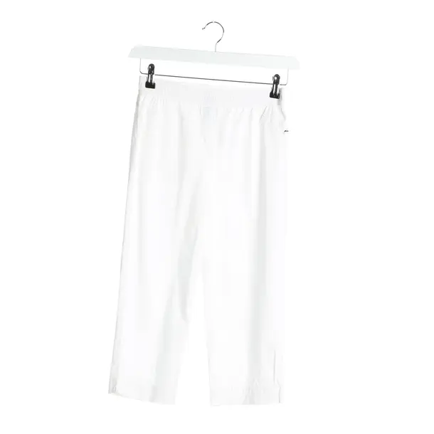Pants in White, Cotton, Marc Cain