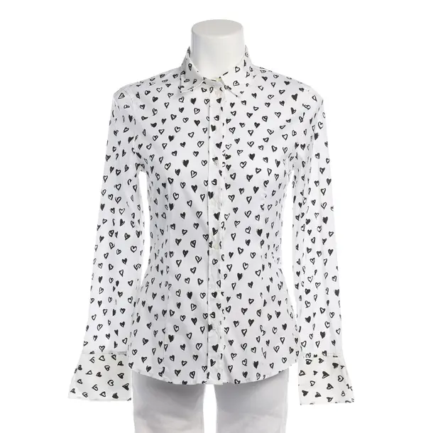 Bluse in Weiß, Baumwolle, Marc Cain