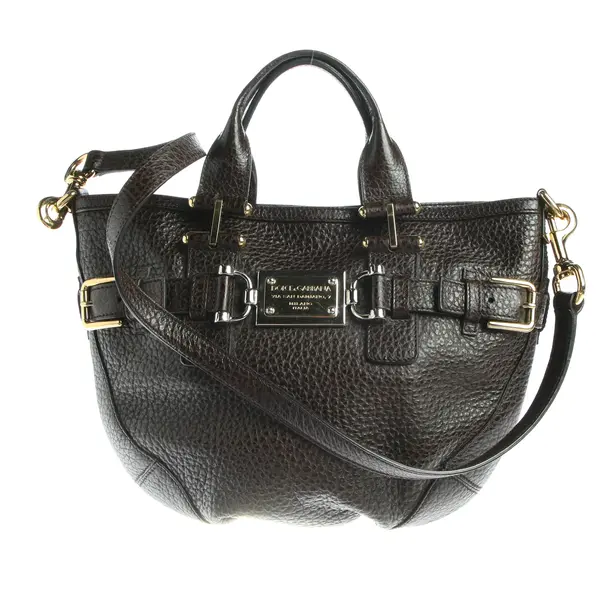 Handbag in Brown, Leather, Dolce & Gabbana