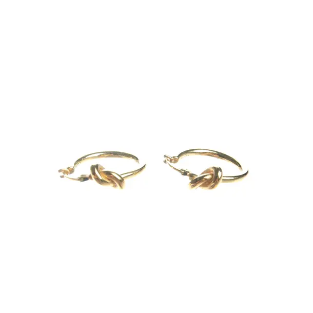 Ohrringe in Metallic, Metall (metallisch, metallisiert), Céline