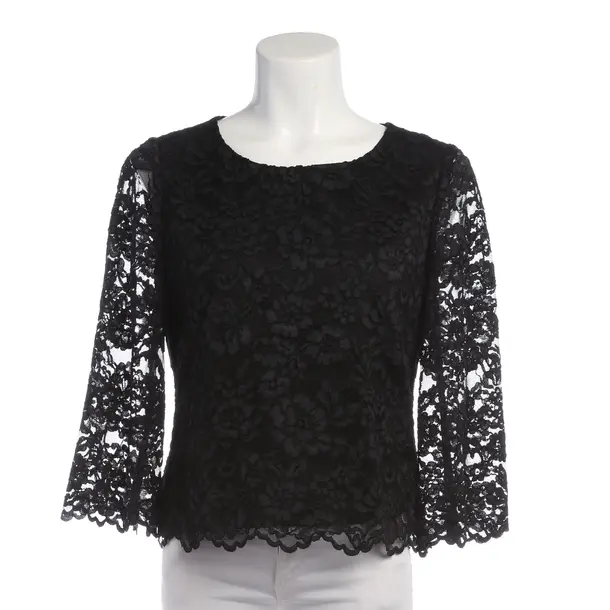 Blouse in Black, Polyimide, Diane von Furstenberg