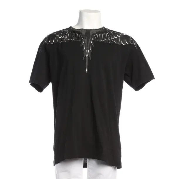 T-Shirt in Schwarz, Baumwolle, Marcelo Burlon