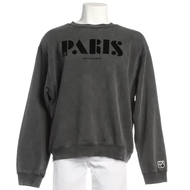 Sweatshirt in Gray, Cotton, Hugo Boss Red Label