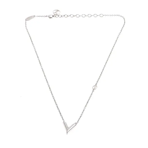 Halskette in Metallic, Metall (metallisch, metallisiert), Louis Vuitton