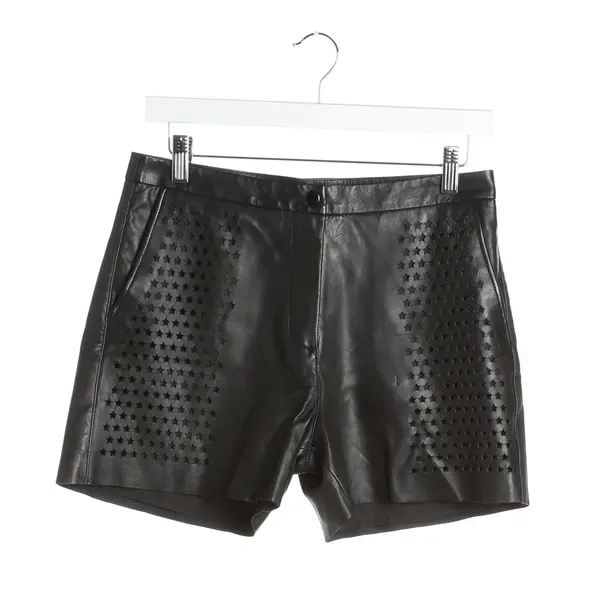 Shorts in Black, Leather, Sandro