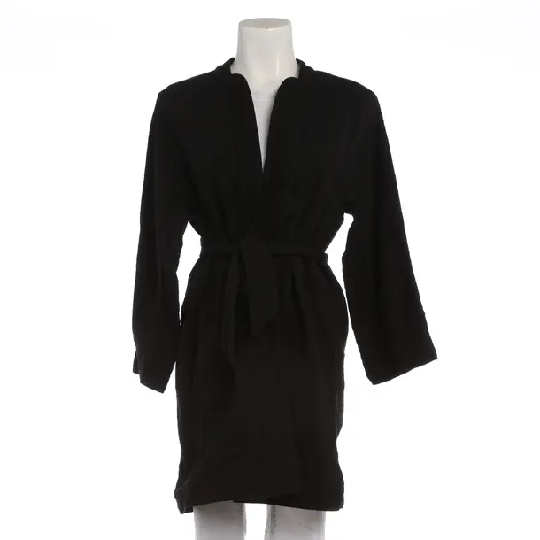 Summer Coat in Black, Cotton, Lanius