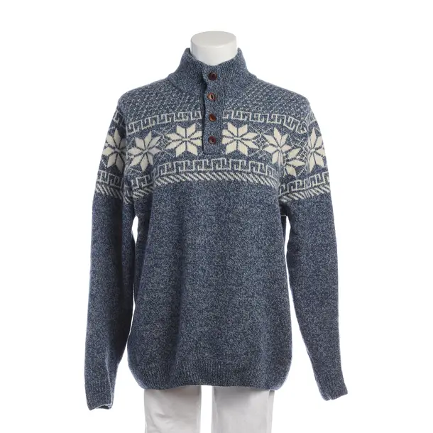 Jumper in Blue, Wool, Gant