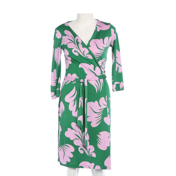 Kleid in Grün, Seide, Diane von Furstenberg