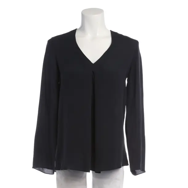 Blouse in Blue, Silk, Theory