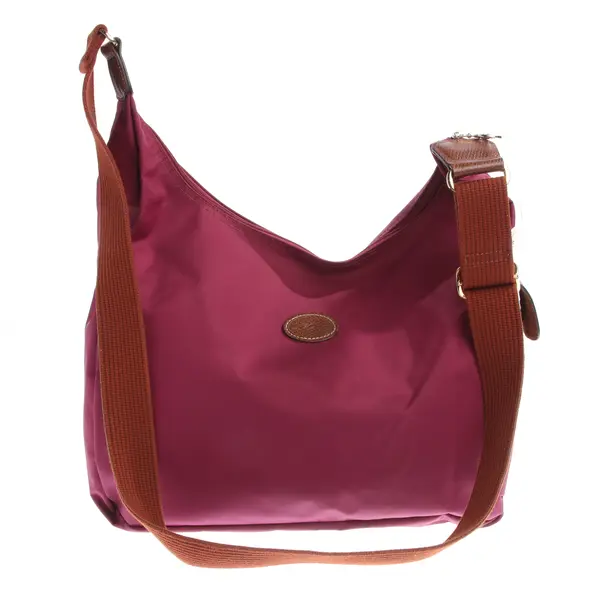 Shoulder Bag in Red, Polyester, Longchamp