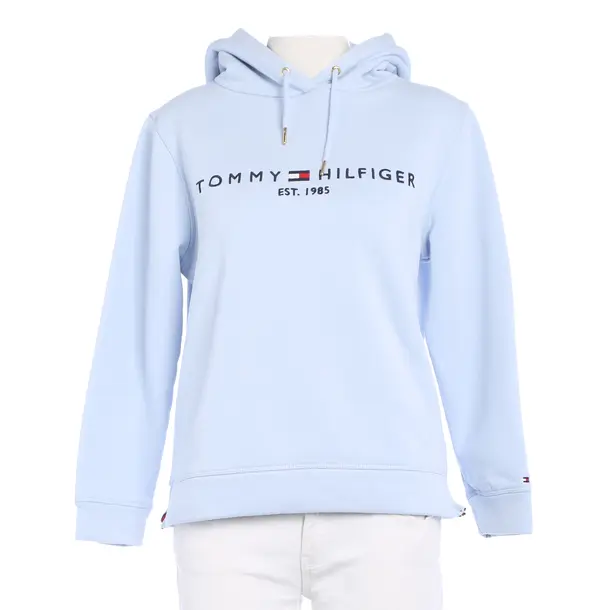 Hoodie in Blue, Cotton, Tommy Hilfiger