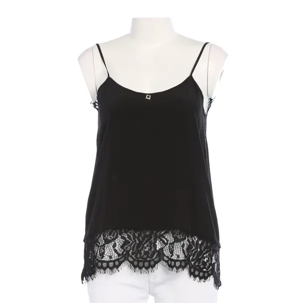 Top in Black, Polyester, Twin Set