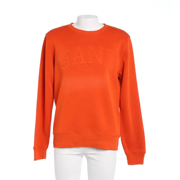 Sweatshirt in Orange, Baumwolle, Gant