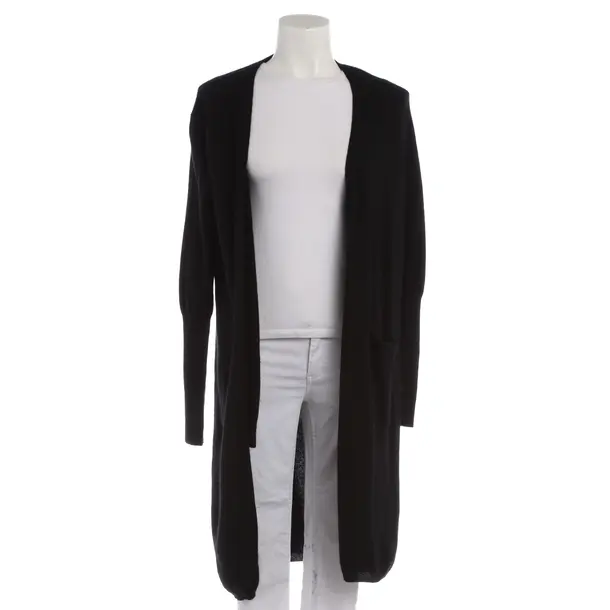 Strickjacke in Schwarz, Wolle, Allude