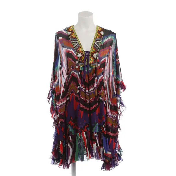 Cocktail Dress, in Multicolored, Silk, Roberto Cavalli