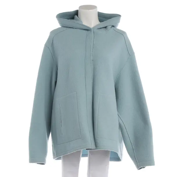 Mid-Season Jacket in Blue, Wool, Frauenschuh